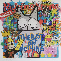 Stephanie Godann Artiste Peintre Plasticienne Chat L’Bête Atelier Galerie Paris France Art Moderne Contemporain Peinture Tableau Original Oeuvre Atelier Sculpture Édition Limitée Reproduction Affiche Tirage Authentique PopArt StreetArt